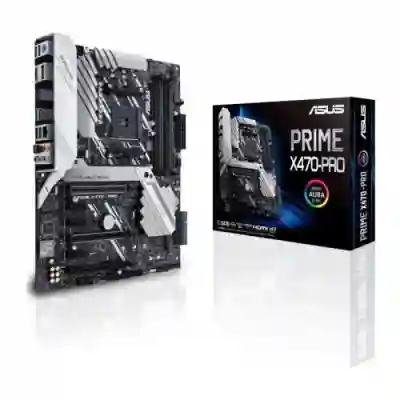 Placa de baza ASUS PRIME X470-PRO, AMD X470, Socket AM4, ATX