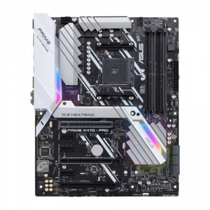 Placa de baza ASUS PRIME X470-PRO, AMD X470, Socket AM4, ATX