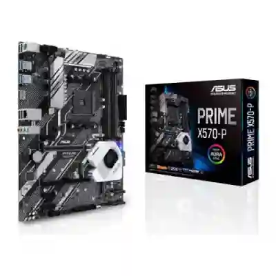 Placa de baza ASUS PRIME X570-P, AMD X570, Socket AM4, ATX