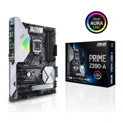 Placa de baza Asus PRIME Z390-A, Intel Z390, socket 1151 v2, ATX