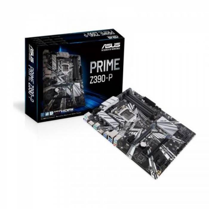 Placa de baza Asus PRIME Z390-P, Intel Z390, socket 1151 v2, ATX