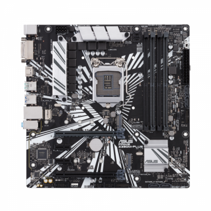 Placa de baza Asus PRIME Z390M-PLUS, Intel Z390M, socket 1151 v2, mATX