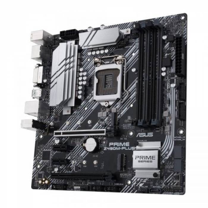 Placa de baza ASUS PRIME Z490M-PLUS, Intel Z490, socket 1200, mATX