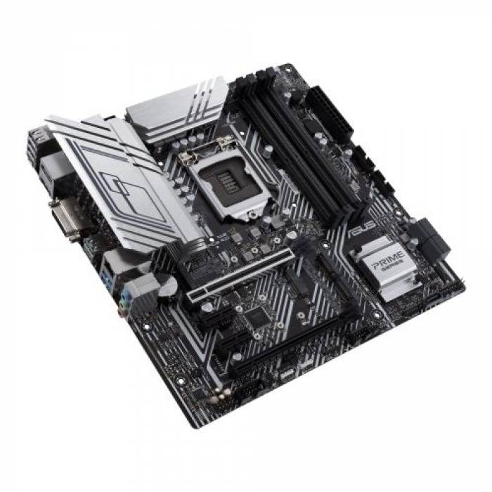 Placa de baza ASUS PRIME Z590M-PLUS, Intel Z590, Socket 1200, mATX