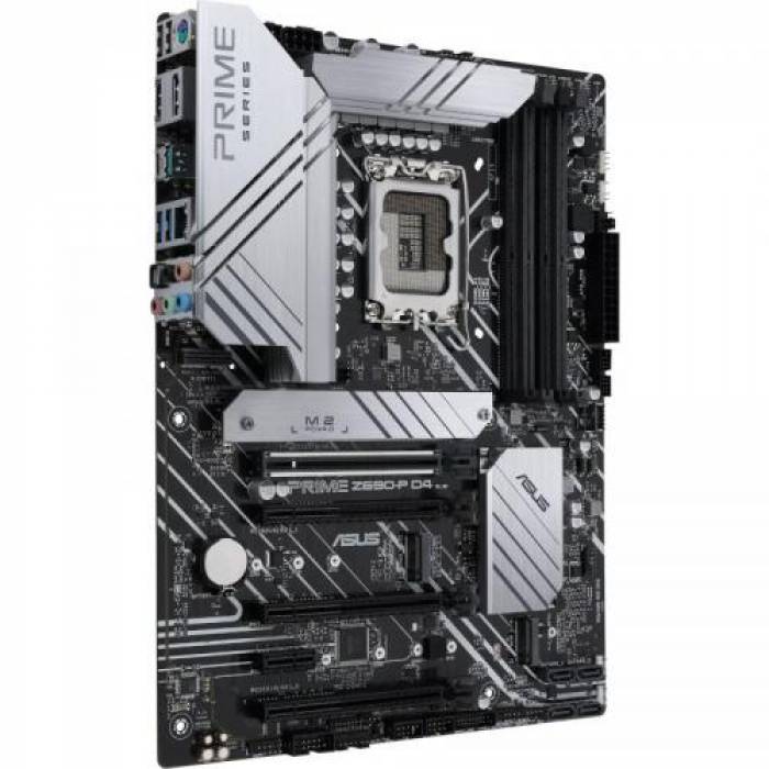 Placa de baza ASUS PRIME Z690-P D4-CSM, Intel Z690, Socket 1700, ATX