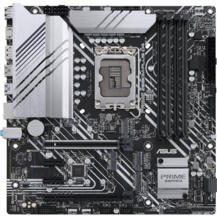 Placa de baza ASUS PRIME Z690M-PLUS D4, Intel Z690, socket 1700, mATX