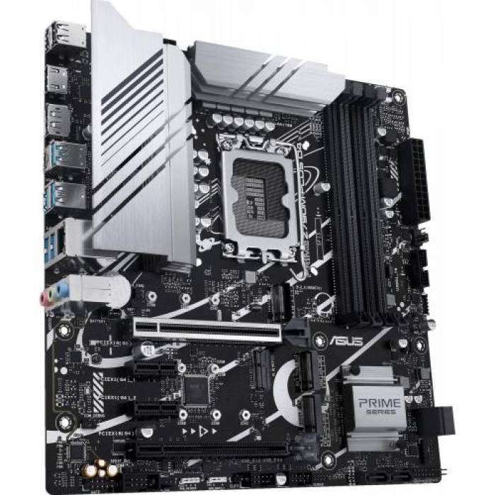 Placa de baza ASUS PRIME Z790M-PLUS D4, Intel Z790, Socket 1700, mATX Placa de baza ASUS PRIME Z790M-PLUS D4, Intel Z790, Socket 1700, mATX