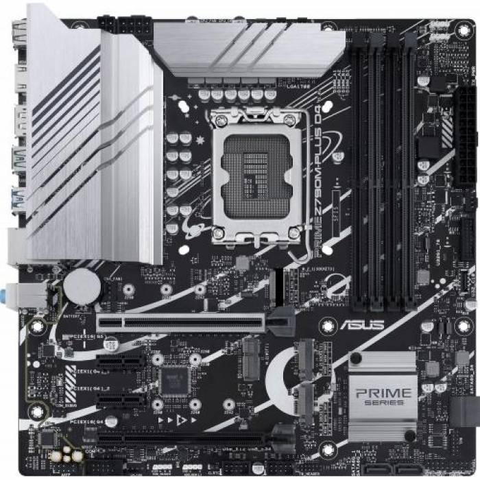 Placa de baza ASUS PRIME Z790M-PLUS D4, Intel Z790, Socket 1700, mATX