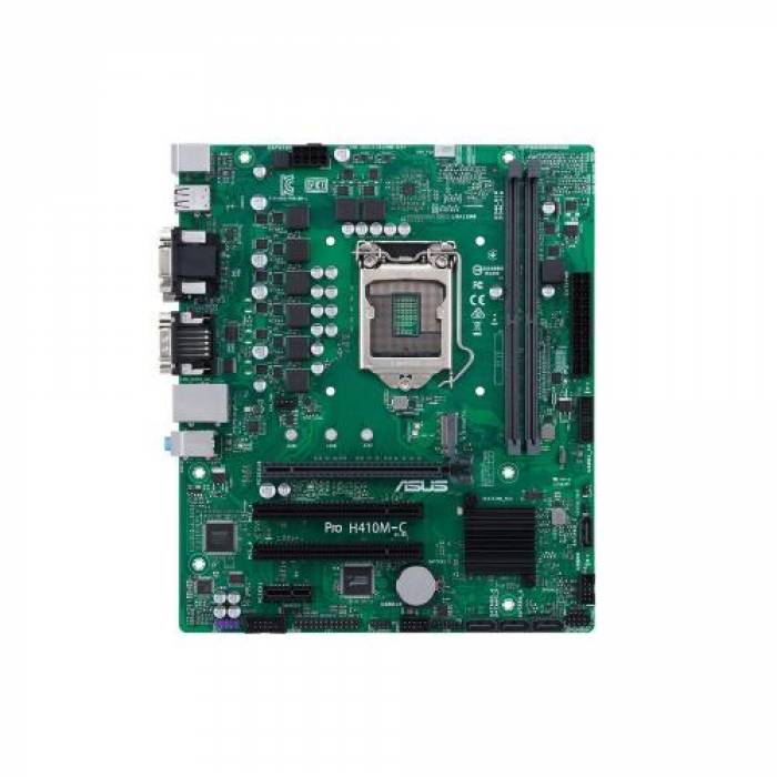Placa de baza ASUS Pro H410M-C/CSM, Intel H410, socket 1200, mATX