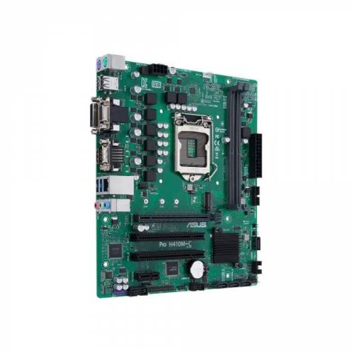 Placa de baza ASUS Pro H410M-C/CSM, Intel H410, socket 1200, mATX