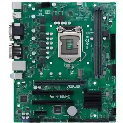 Placa de baza ASUS Pro H410M-C/CSM-SI, Intel H410, socket 1200, mATX