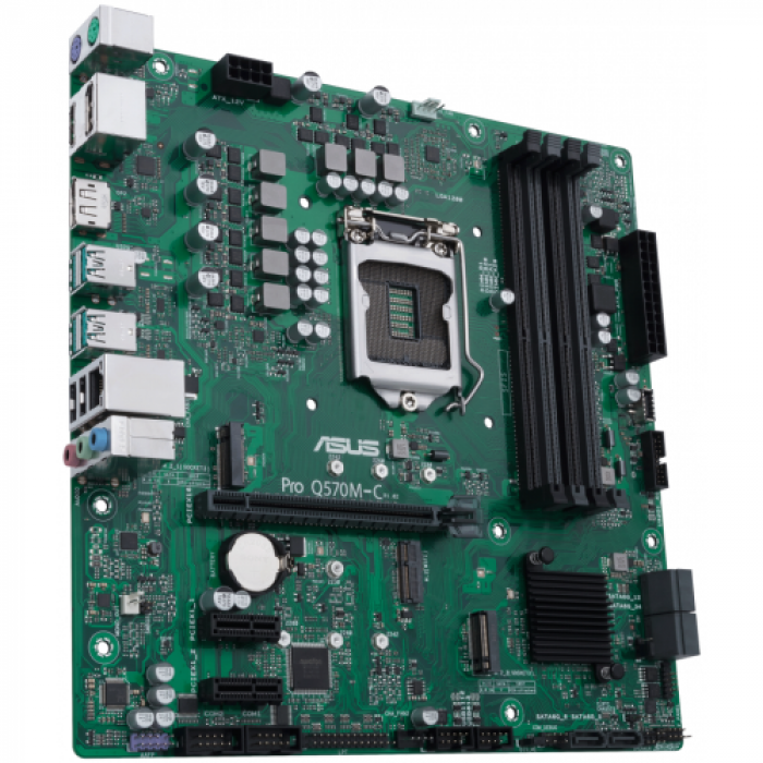 Placa de baza Asus Pro Q570M-C/CSM, Intel Q570, socket 1200, mATX