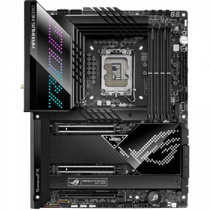 Placa de baza ASUS ROG MAXIMUS Z690 HERO, Intel Z690, socket 1700, ATX