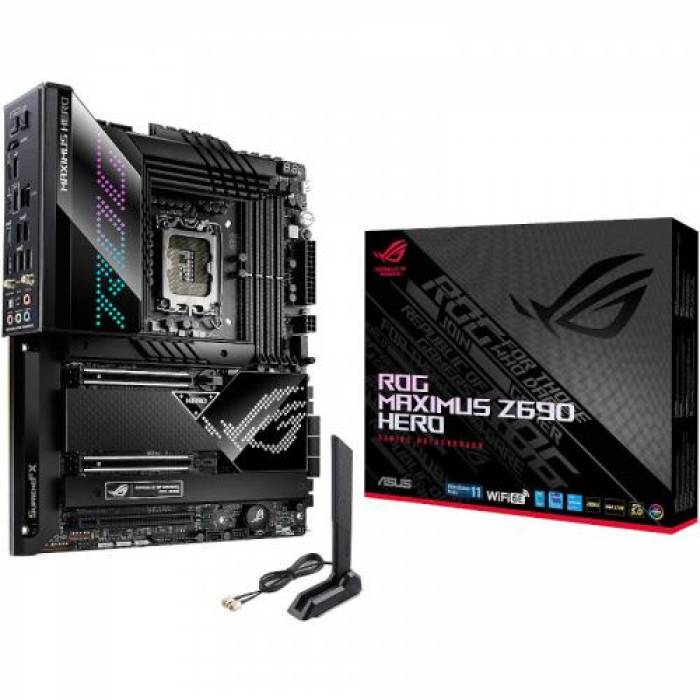 Placa de baza ASUS ROG MAXIMUS Z690 HERO, Intel Z690, socket 1700, ATX