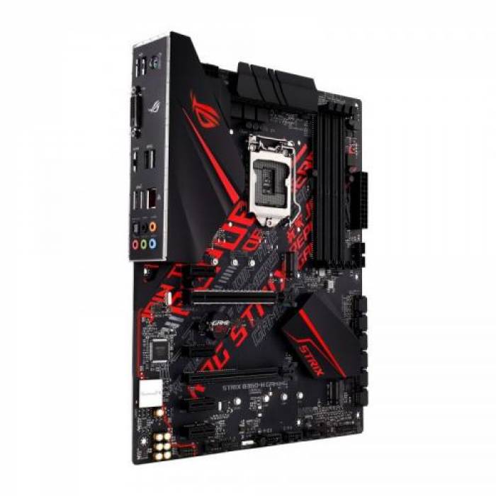 Placa de baza Asus ROG STRIX B360-H GAMING, Intel B360, Socket 1151 v2, ATX