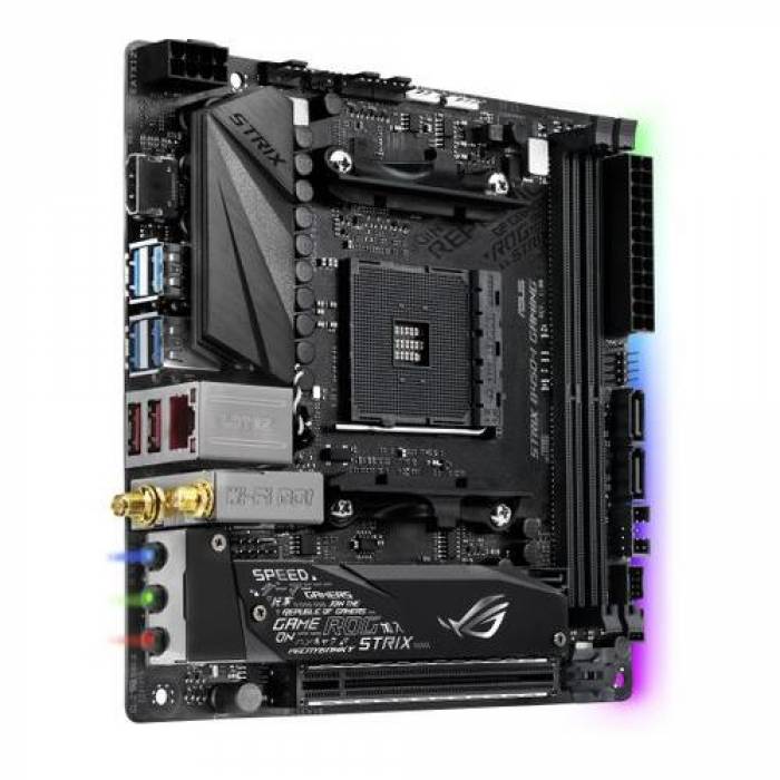 Placa de baza Asus ROG STRIX B450-I GAMING, AMD B450 ,Socket AM4, mITX