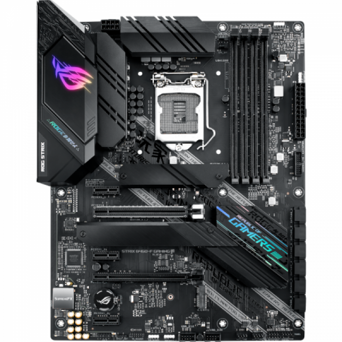 Placa de baza ASUS ROG STRIX B460-F GAMING, Intel B460, socket 1200, ATX