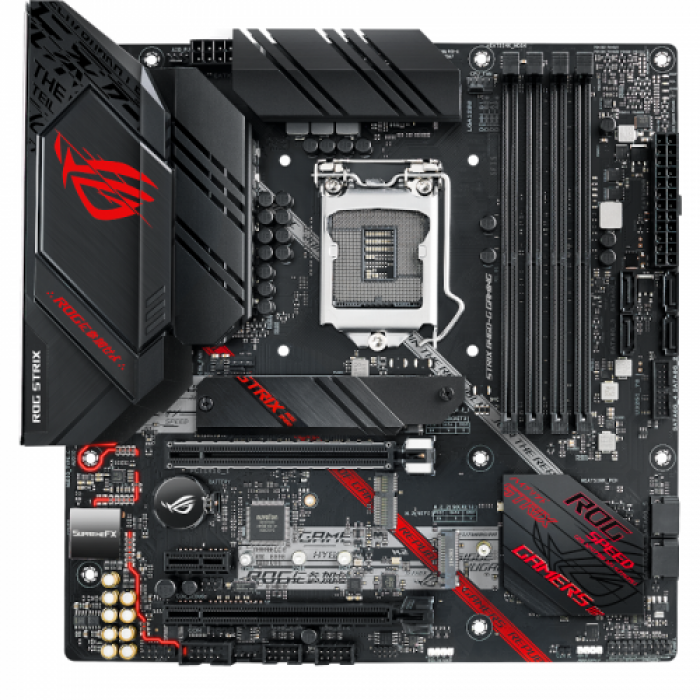 Placa de baza ASUS ROG STRIX B460-G GAMING, Intel B460, socket 1200, mATX