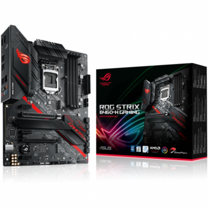 Placa de baza ASUS ROG STRIX B460-H GAMING, Intel B460, socket 1200, ATX