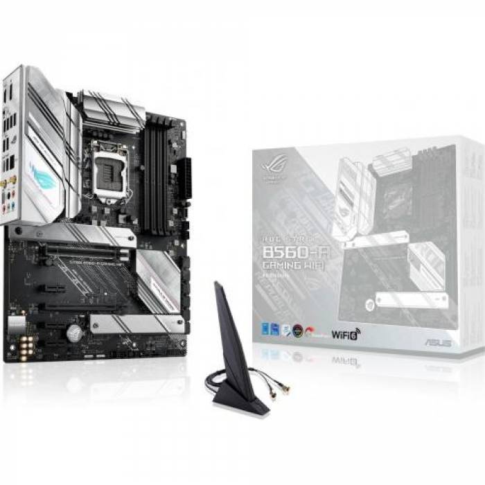 Placa de baza Asus ROG STRIX B560-A GAMING WiFi, Intel B560, socket 1200, ATX