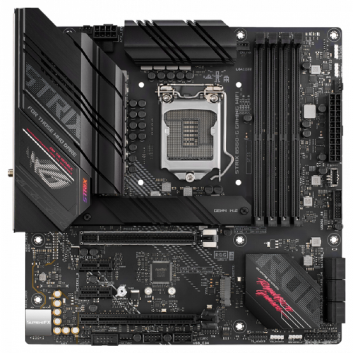 Placa de baza Asus ROG STRIX B560-G GAMING WiFi, Intel B560, socket 1200, mATX