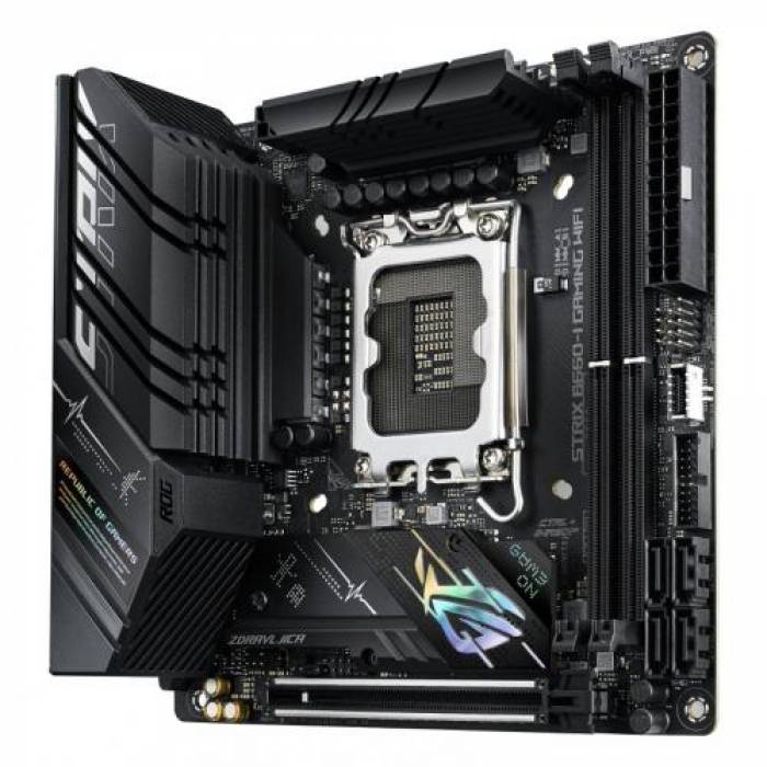 Placa de baza Asus ROG STRIX B660-I GAMING WIFI, Intel B660, Socket 1700, mITX