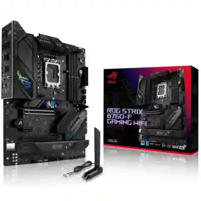 Placa de baza ASUS ROG STRIX B760-F GAMING WIFI, Intel B760, Socket 1700, ATX