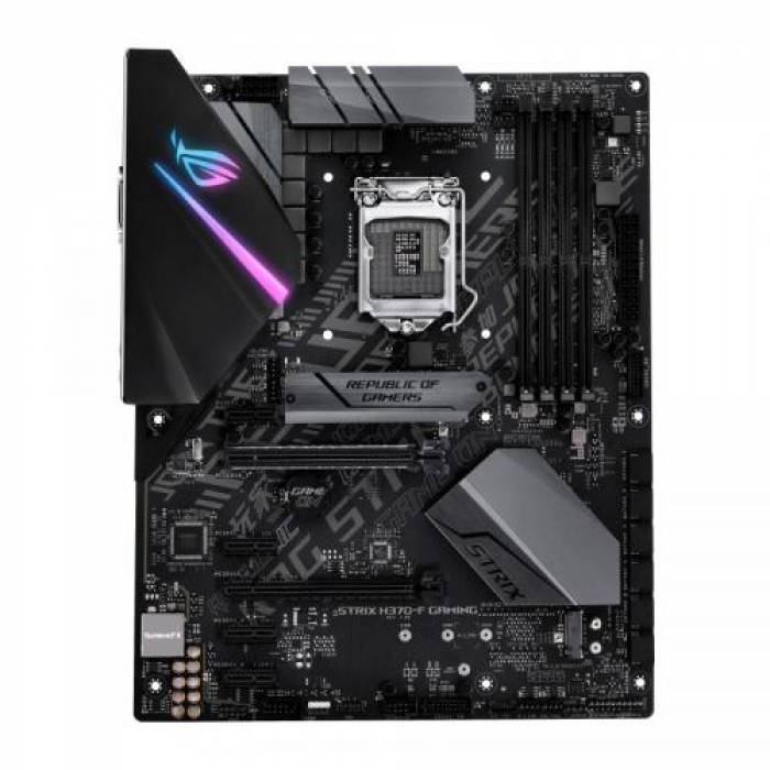 Placa de baza Asus ROG STRIX H370-F GAMING, Intel H370, socket 1151 v2, ATX