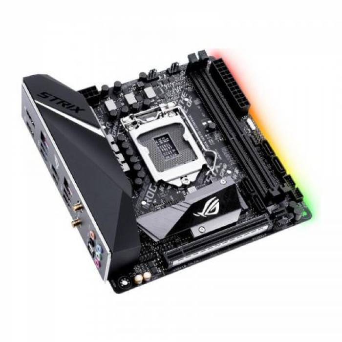 Placa de baza Asus ROG STRIX H370-I GAMING, Intel H370, socket 1151 v2, mITX