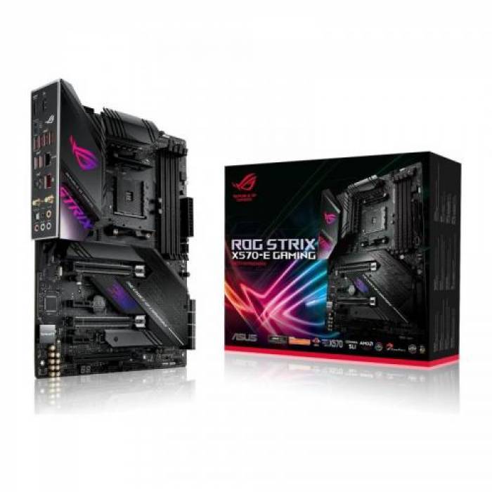 Placa de baza ASUS ROG STRIX X570-E GAMING, AMD X570, Socket AM4, ATX