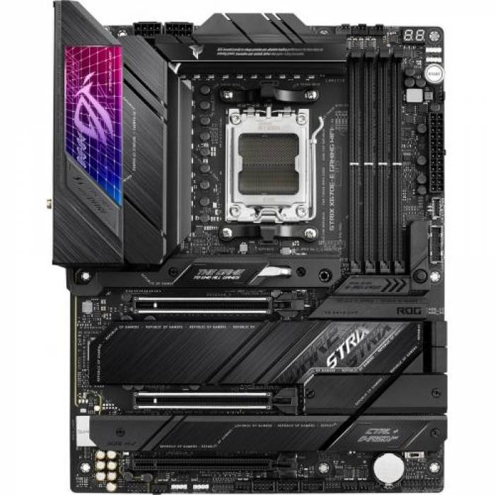 Placa de baza ASUS ROG STRIX X670E-E GAMING WIFI, AMD X670, socket AM5, ATX