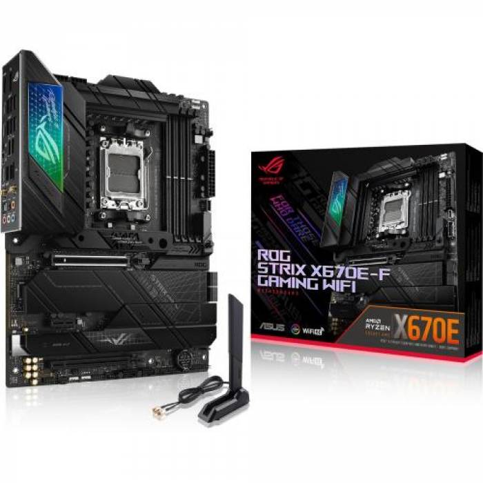 Placa de baza ASUS ROG STRIX X670E-F GAMING WIFI, AMD X670, socket AM5, ATX