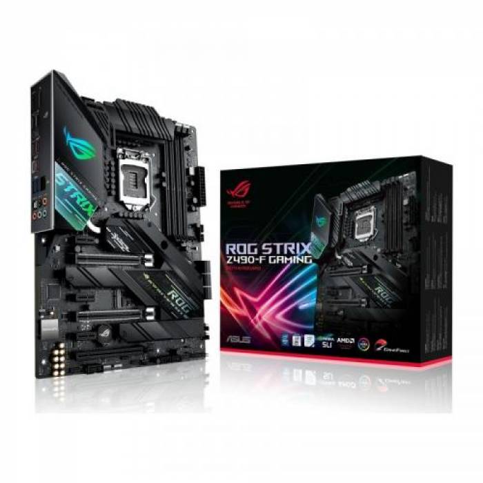 Placa de baza ASUS ROG STRIX Z490-F GAMING, Intel Z490, socket 1200, ATX