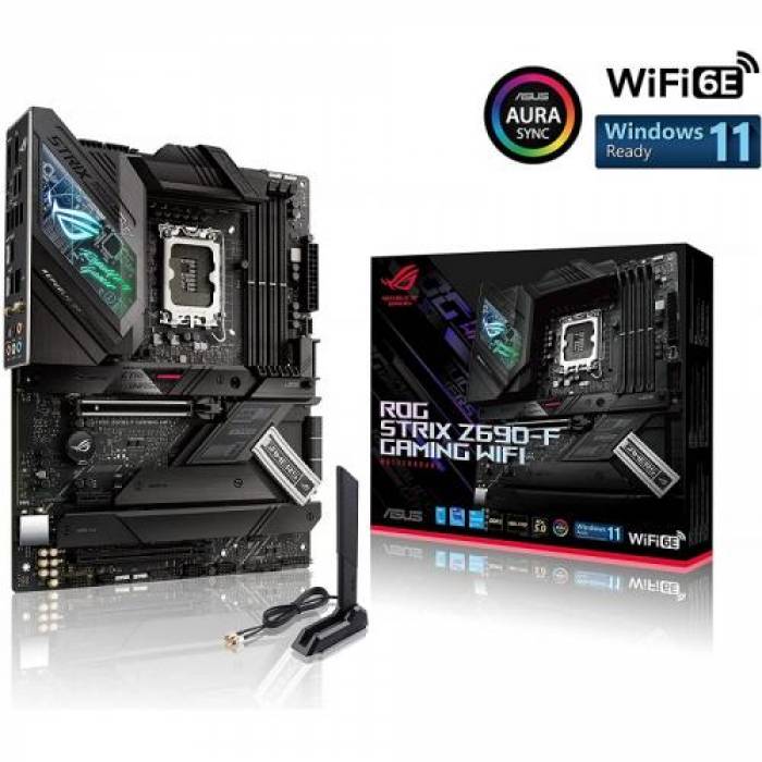 Placa de baza ASUS ROG STRIX Z690-F GAMING WIFI, Intel Z690, socket 1700, ATX