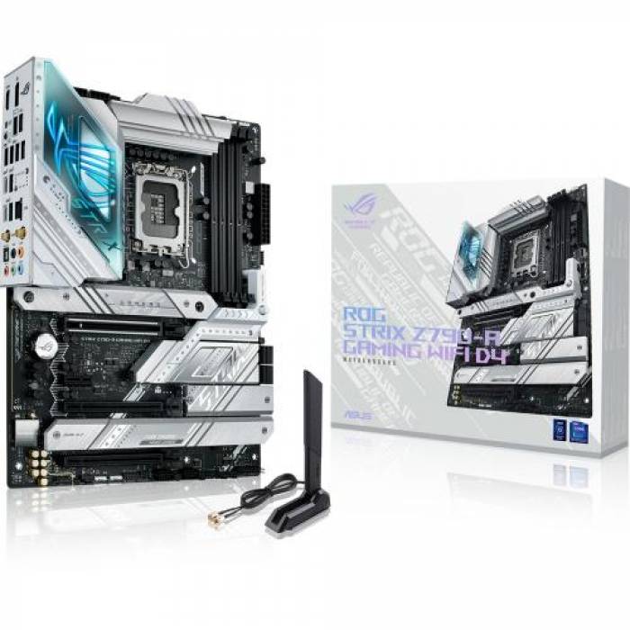 Placa de baza ASUS ROG STRIX Z790-A GAMING WIFI D4, Intel Z790, Socket 1700, ATX Placa de baza ASUS ROG STRIX Z790-A GAMING WIFI D4, Intel Z790, Socket 1700, ATX