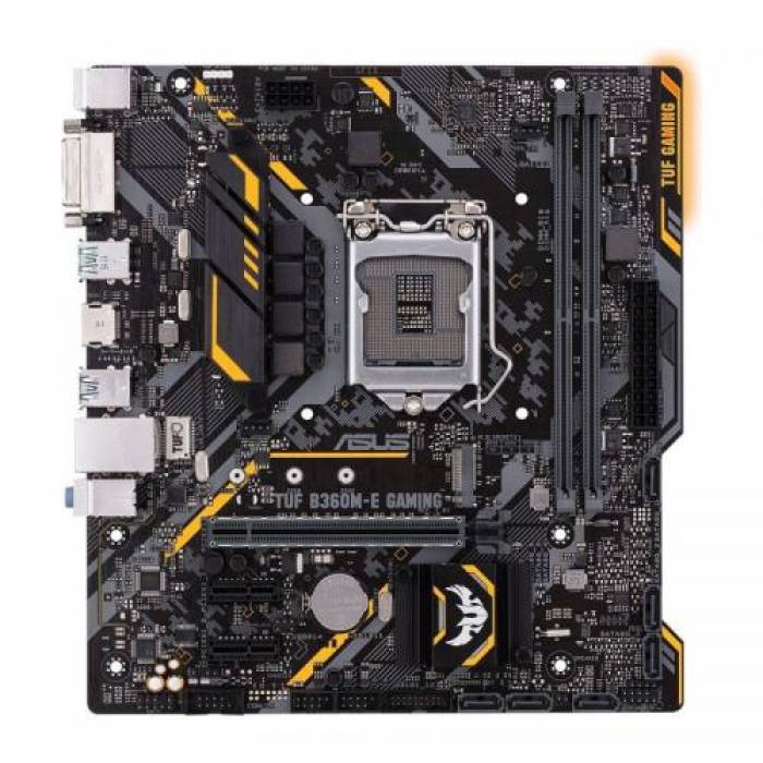 Placa de baza Asus TUF B360M-E GAMING, Intel B360, socket 1151 v2, mATX