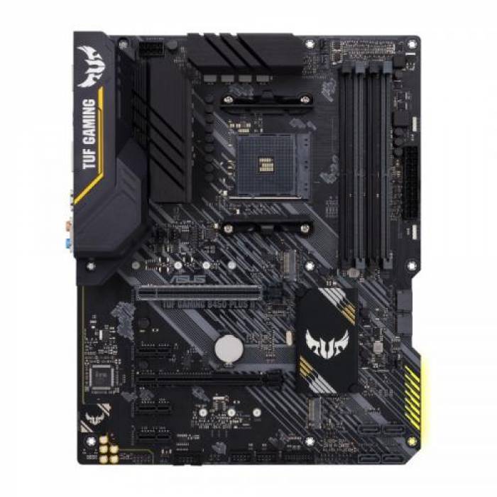 Placa de baza ASUS TUF GAMING B450-PLUS II, AMD B450, socket AM4, ATX