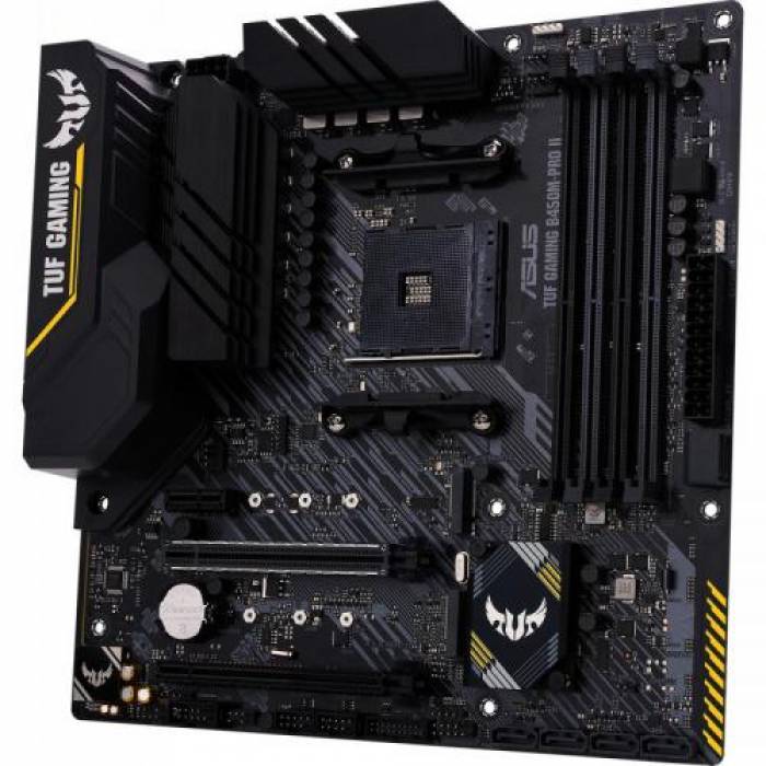 Placa de baza ASUS TUF GAMING B450M-PRO II, AMD 450, Socket AM4, mATX