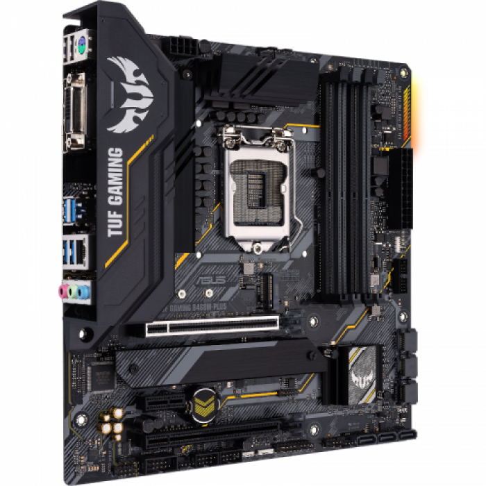 Placa de baza ASUS TUF GAMING B460M-PLUS, Intel B460, socket 1200, mATX