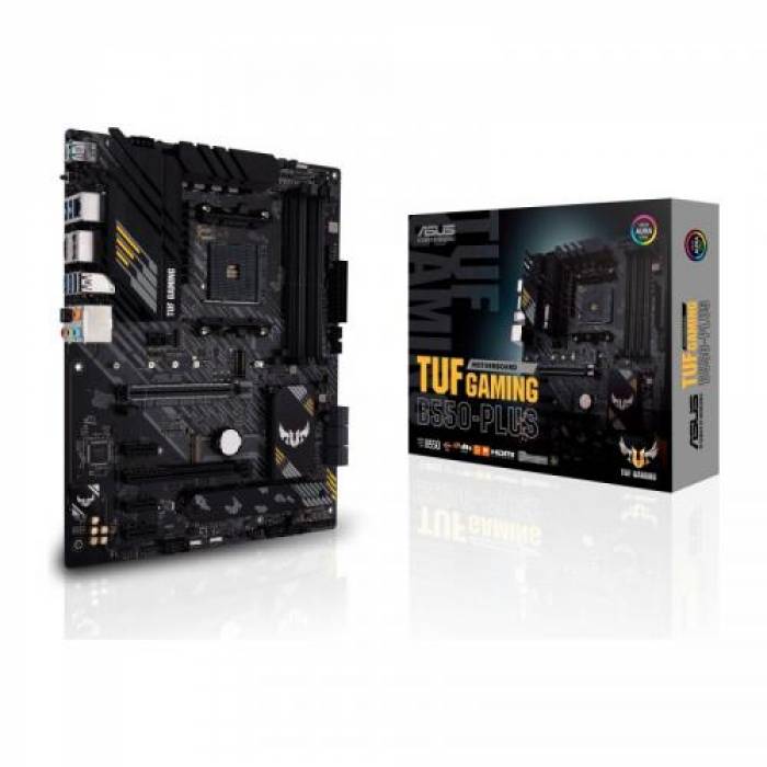 Placa de baza ASUS TUF GAMING B550-PLUS, AMD B550, socket AM4, ATX