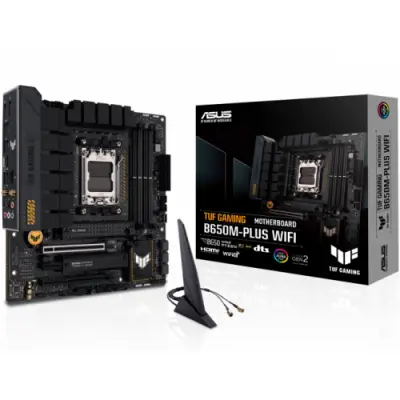 Placa de baza ASUS TUF GAMING B650M-PLUS WIFI, AMD B650, socket AM5, mATX