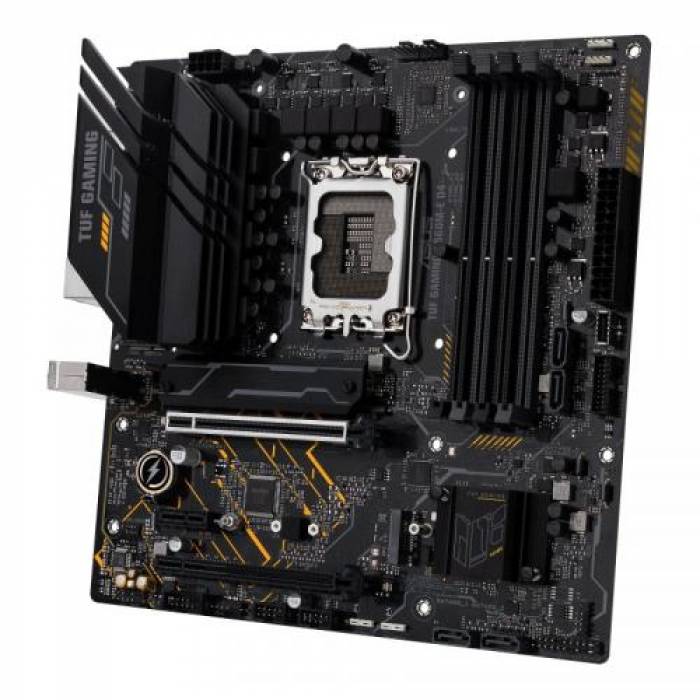 Placa de baza Asus TUF GAMING B660M-E D4, Intel B660, Socket 1700, MATX