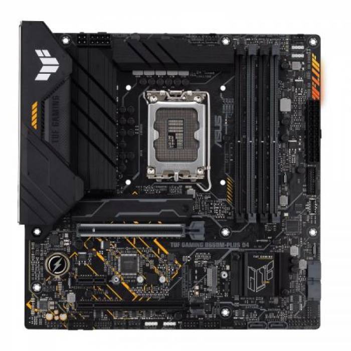 Placa de baza Asus TUF GAMING B660M-PLUS D4, Intel B660, Socket 1700, mATX