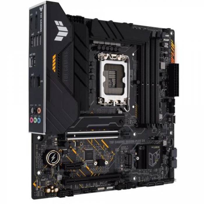 Placa de baza Asus TUF GAMING B660M-PLUS D4, Intel B660, Socket 1700, mATX