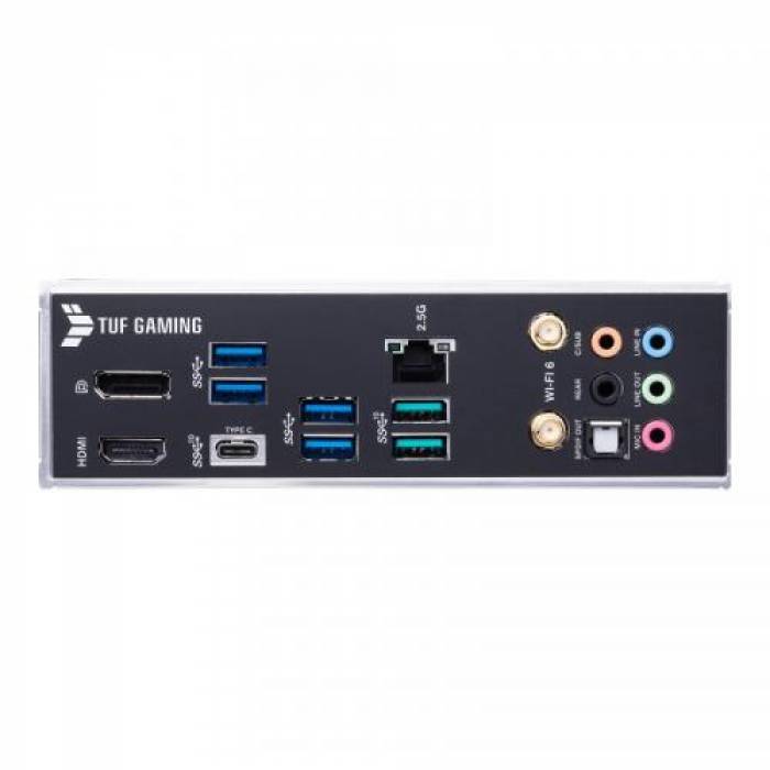 Placa de baza Asus TUF GAMING H670-PRO WIFI D4, Intel H670, Socket 1700, ATX
