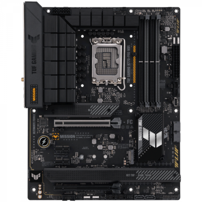 Placa de baza ASUS TUF GAMING H770-PRO WIFI, Intel H770, Socket 1700, ATX