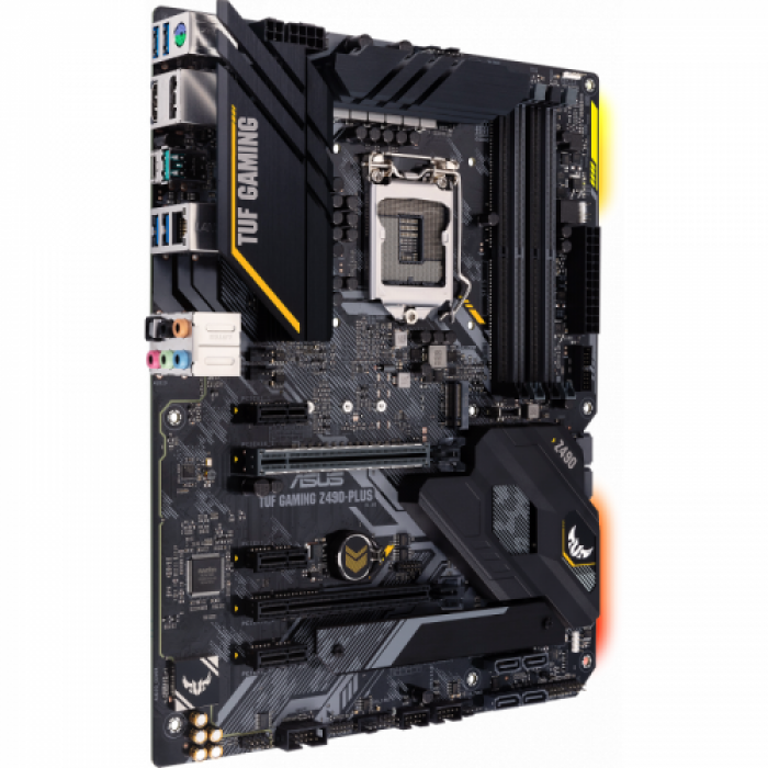 Placa de baza ASUS TUF GAMING Z490-PLUS, Intel Z490, socket 1200, ATX