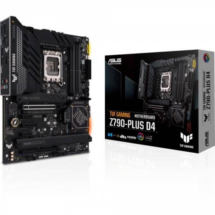 Placa de baza ASUS TUF GAMING Z790-PLUS D4, Intel Z790, Socket 1700, ATX