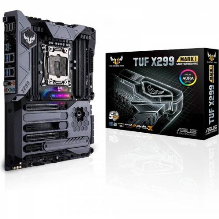 Placa de baza Asus TUF X299 MARK 1, Intel X299, socket 2066, ATX