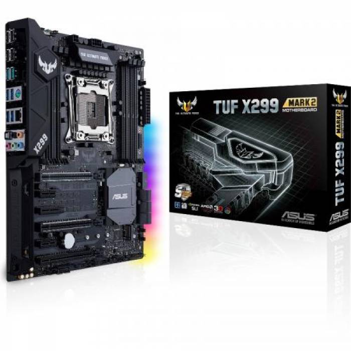 Placa de baza Asus TUF X299 MARK 2, Intel X299, socket 2066, ATX